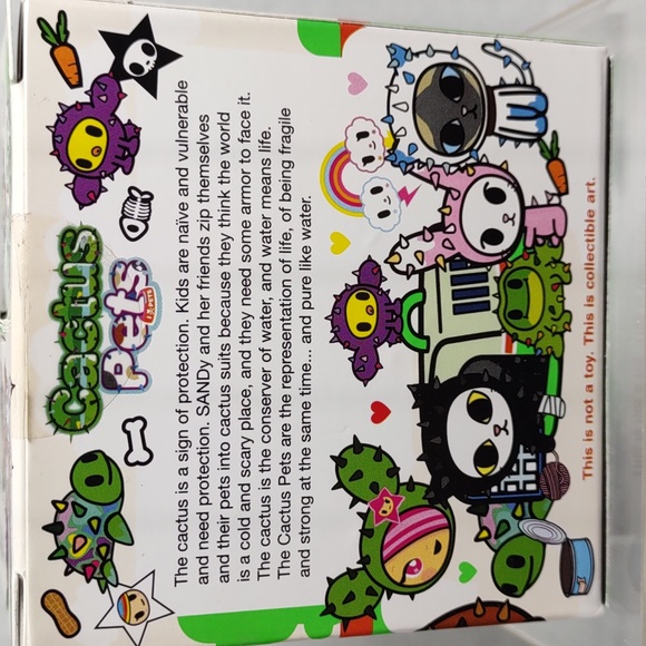 Tokidoki Cactus Pets "Luna" - Picture 6 of 6